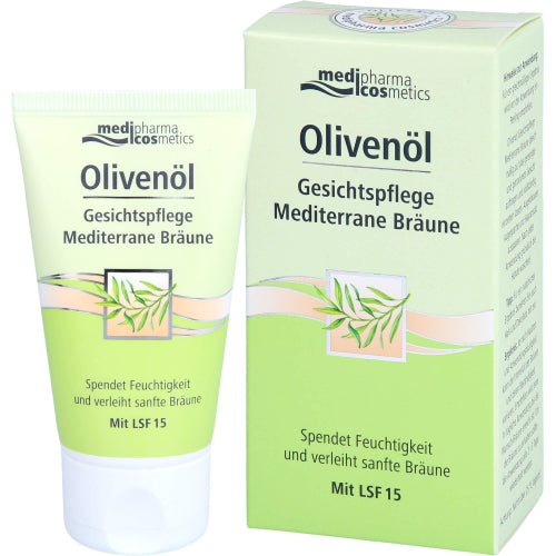 Olivenolie ansigtpleje Middelhavssolbrun (50 ml)