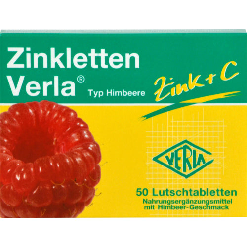 Zinkletten Verla Himbeere (50 St.)