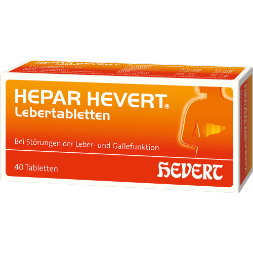 Hepar Hevert Lebertabletten (40 St.)