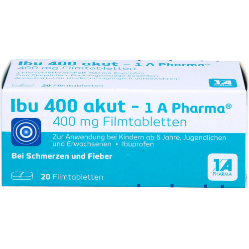 IBU 400 Akut 1A Pharma (20 stk.)