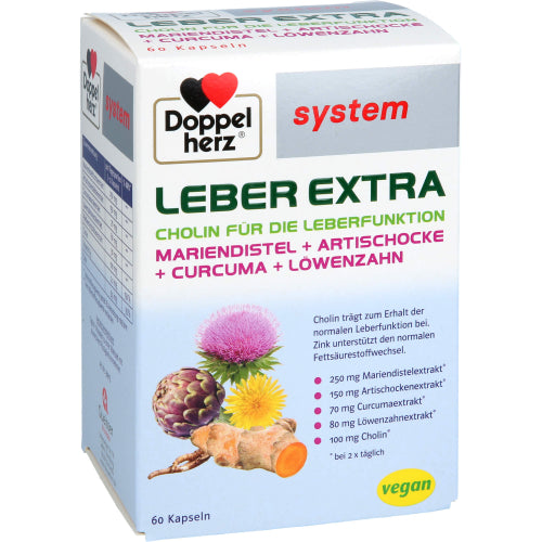 Doppelherz Leber Extra System (60 Stück)