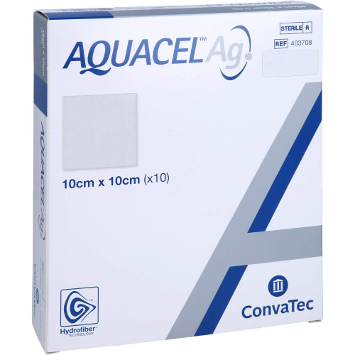Aquacel AG 10X10cm (10 stk.)