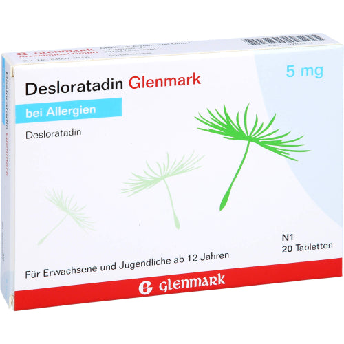 Desloratadin Glenmark 5mg (20 stk.)