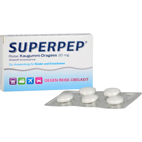 Superpep Rejse Kaug DR20mg (10 stk.)