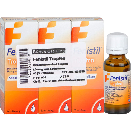 Fenistil dråber (3X20 ml)