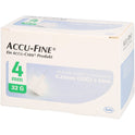 Accu Fine Sterile Nadler Til Insulinpenne 4 Mm 32 G (100 stk.ück)