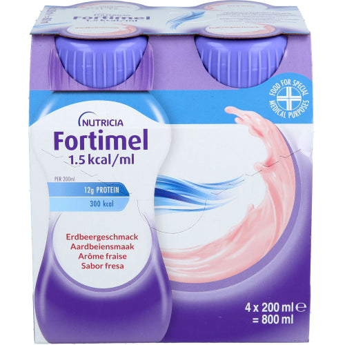 Fortimel 1.5 Kcal Erdbeere (4X200 ml)