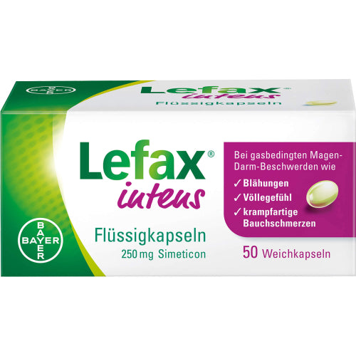 Lefax Intens Flüssigkapseln 250mg Simeticon (50 St.)