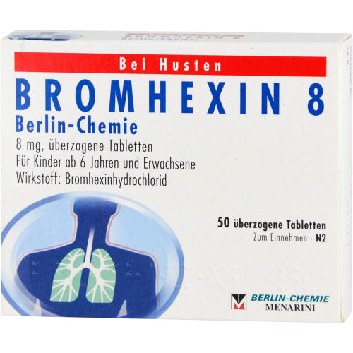 Bromhexin 8 Berlin Chemie (50 Stk.)