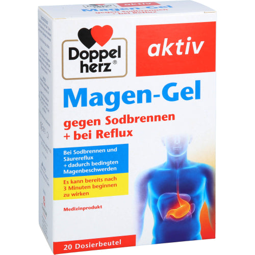 Doppelherz Magen-Gel gegen Sodbrennen + bei Reflux (20x10 ml)