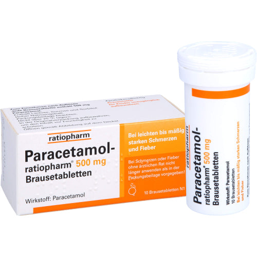 Paracetamol Ratio 500mg (10 stk.)