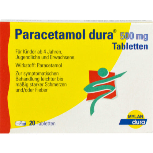 Paracetamol Dura 500mg (20 stk.)