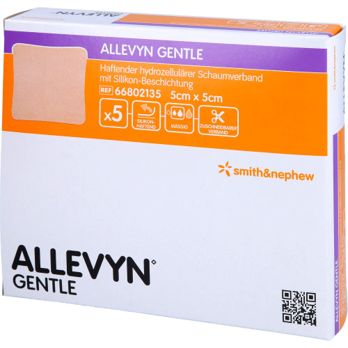 Allevyn 5cmX5cm Gentle (5 stk.)