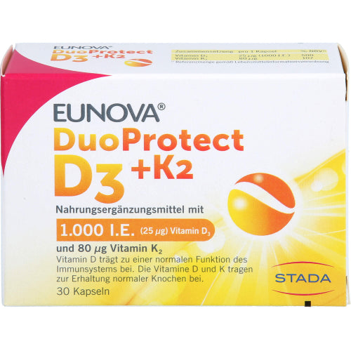 Eunova Duoprot D3+K2 1000 (30 Stk.)