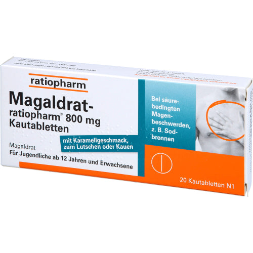 Magaldrat-Ratiopharm 800 mg Tabletten (20 St.)