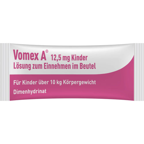 Vomex A 12,5 mg Børn BTL (12 stk.)