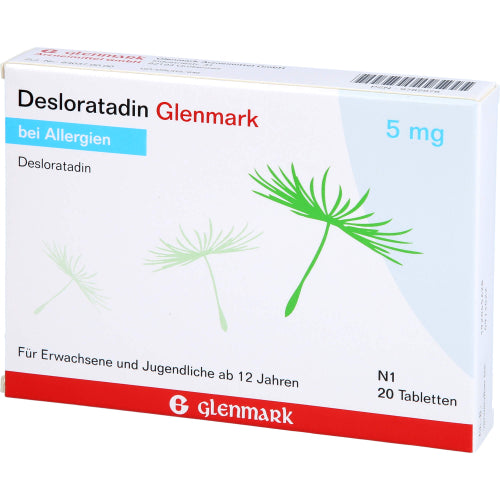 Desloratadin Glenmark 5mg (20 stk.)