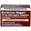 Baldrian Dispert 45mg (50 stk.)
