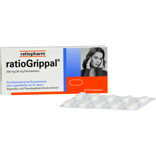 Ratiogrippal 200mg/30mg FT (20 stk.)