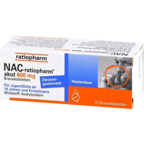 NAC Ratio Akut 600mg Hust (10 St.)