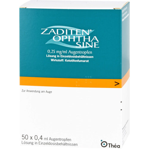Zaditen Ophtha Sine (50 stk.)