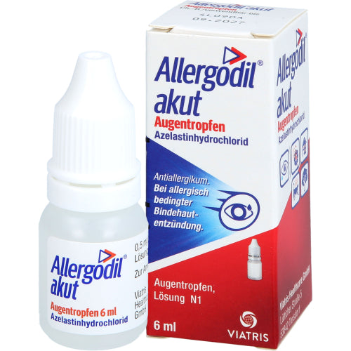Allergodil Akut Øjendråber (6 ml)