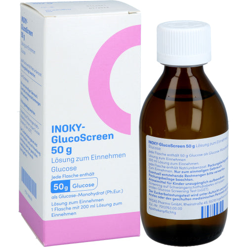 Inoky-Glucoscreen 50 G løsning til indtagelse (200 ml)