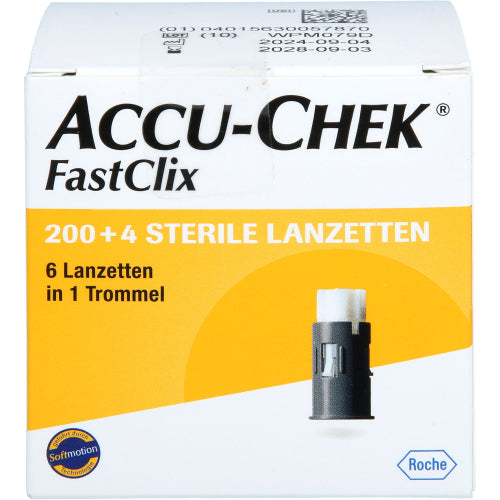 Accu Chek Fastclix Lancetter (204 stk.)
