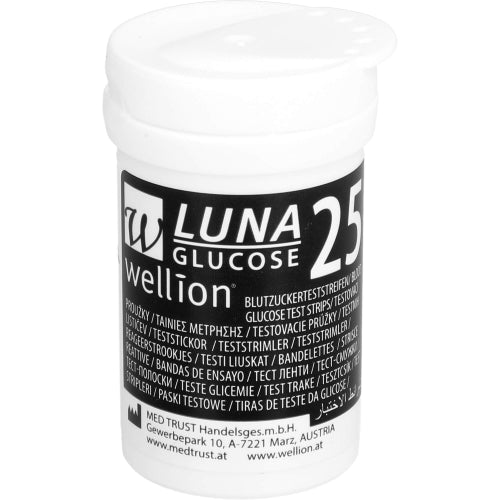 Wellion Luna Blutzuckerteststreifen (50 Stk.)