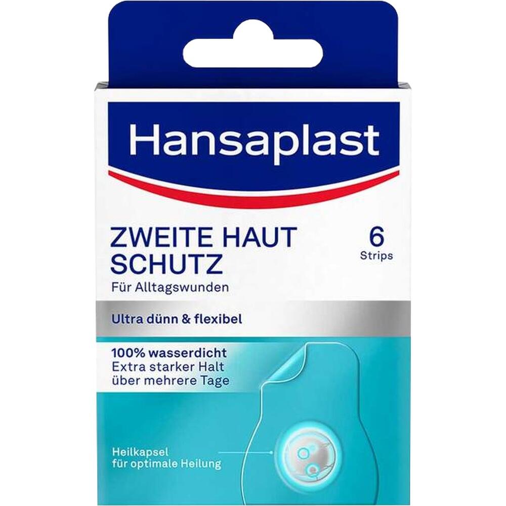 Hansaplast Zweite Haut Schutzpflaster (6 Stück)