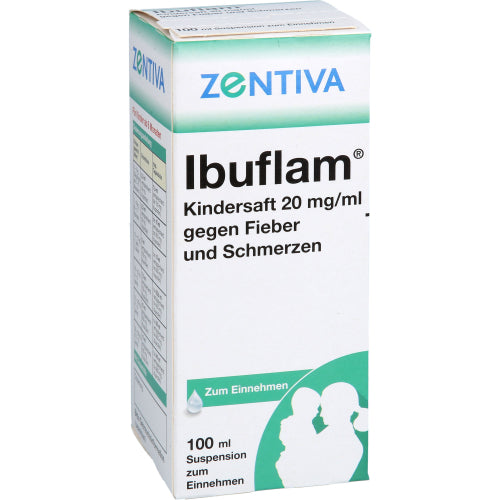 Ibuflam Børnevenlig Saft 20 mg/ml (100 ml)