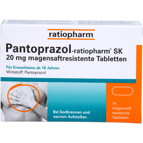 Pantoprazol Ratio SK 20 mg (14 stk.)