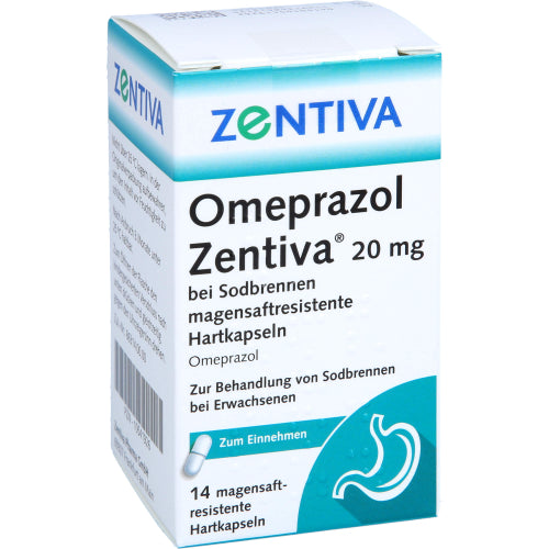 Omeprazol Zentiva 20mg bei Sodbrennen (14 St.ück)
