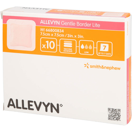 Allevyn GE.B.L.7.5X7.5cm S (10 stk.)