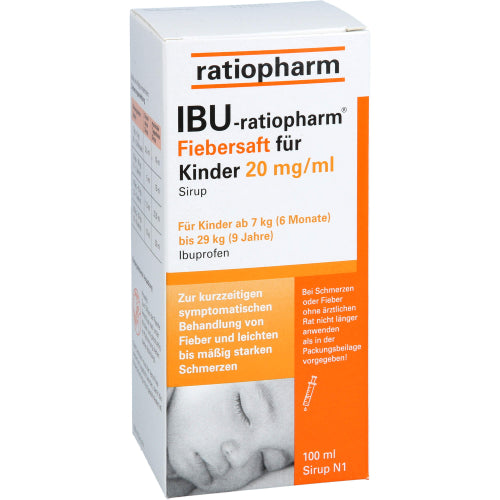 IBU Ratio 20mg/ml Fiebersaft (100 ml)