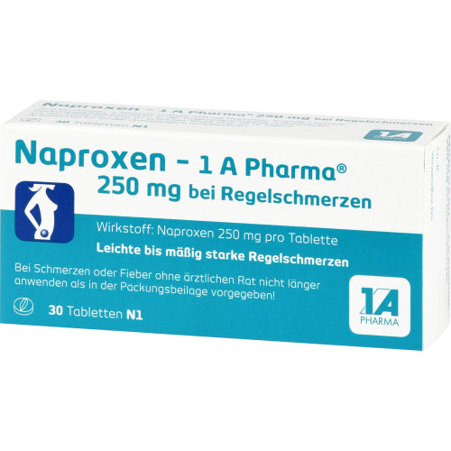 Naproxen 1A Pharma 250 mg (30 stk.)