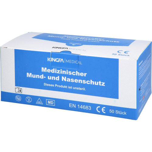 Mundschutz OP GB NBueg BLA (50 Stk.)