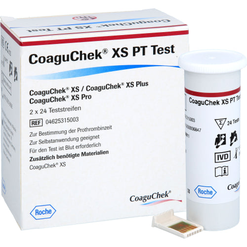 CoaguChek XS PT Test PST (2X24 stk.)