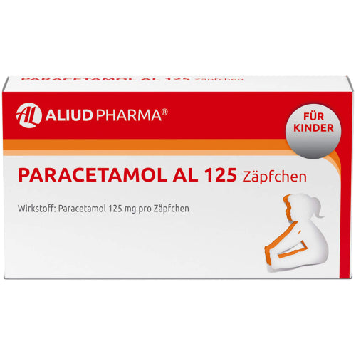 Paracetamol AL 125 (10 stk.)