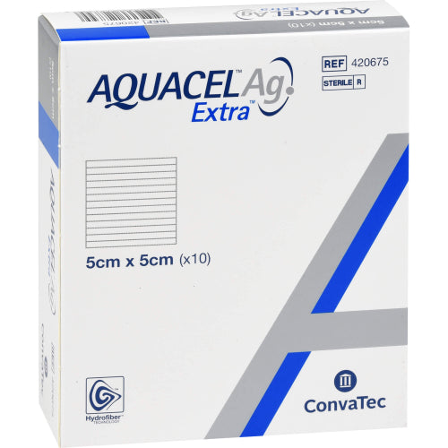 Aquacel AG EXT 5X5cm Komp (10 stk.)