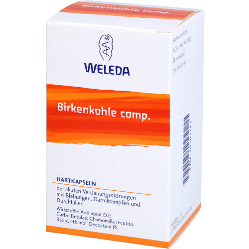 Birkenkohle Comp Kapseln (50 Stk.)
