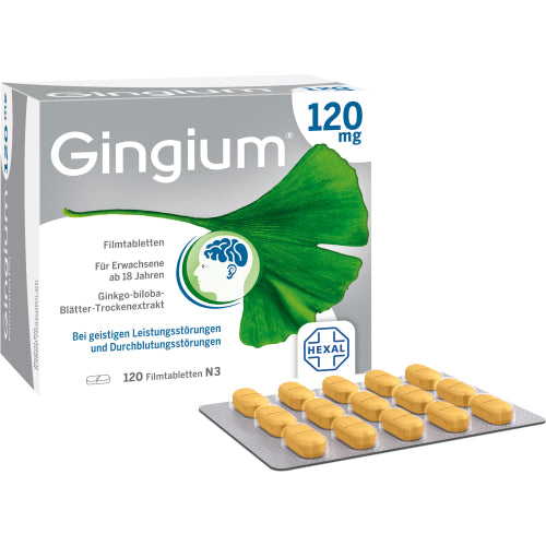 Gingium 120 mg Filmtabl (120 stk.)