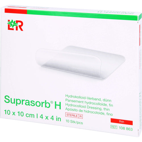 Suprasorb H Dünn 10x10cm (10 Stk.)