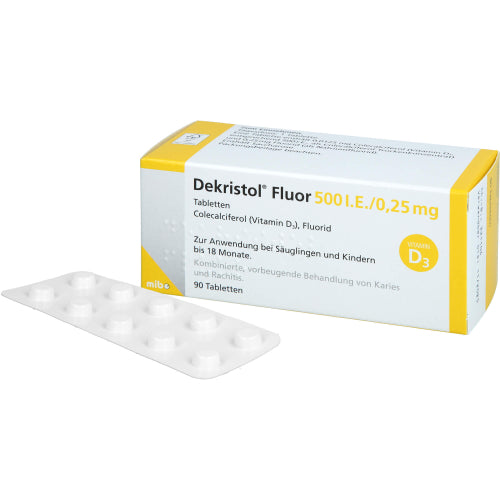 Dekristol Fluor 500 IE/0,25 (90 Stk.)