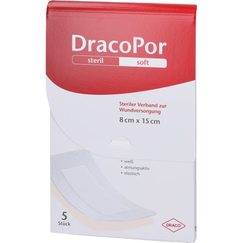 Dracopor Wundv 15X8cm ST (5 stk.)