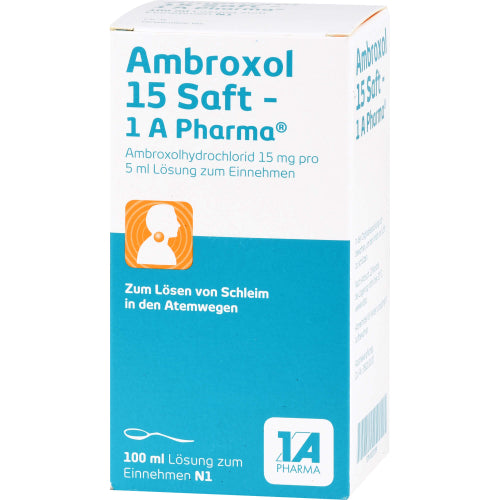 Ambroxol 15 Saft 1A Pharma (100 ml)