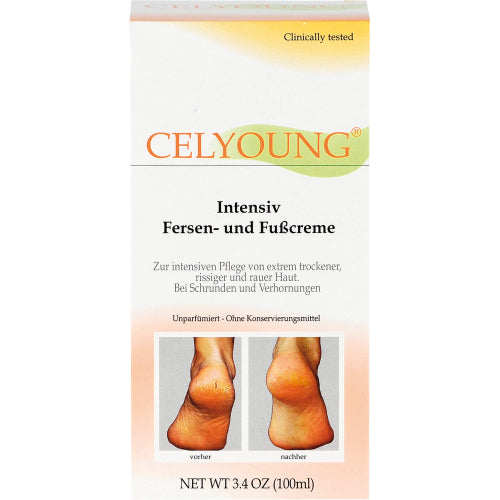 Celyoung Intensiv Fersen- und Fußcreme (100 ml)