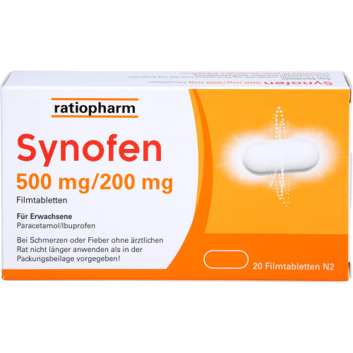 Synofen 500 mg/200 mg FTA (20 stk.)