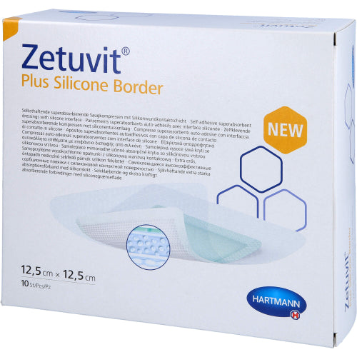 Zetuvit PL SIL BO12.5X12.5 (10 stk.)