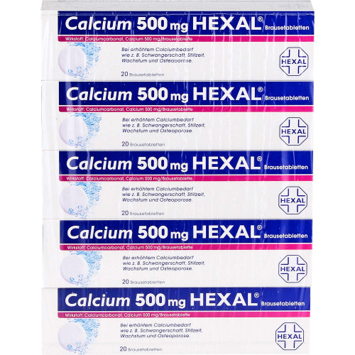 Calcium 500 Hexal (100 Stk.)